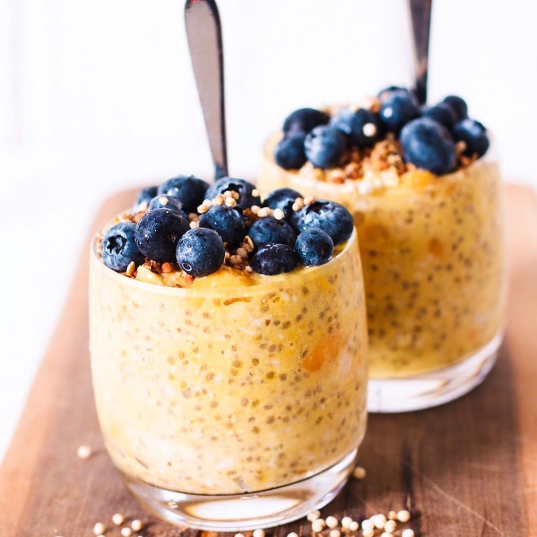 Mandarin and Mango Overnight Oats