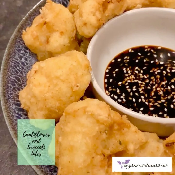 Cauliflower and Broccoli Bites