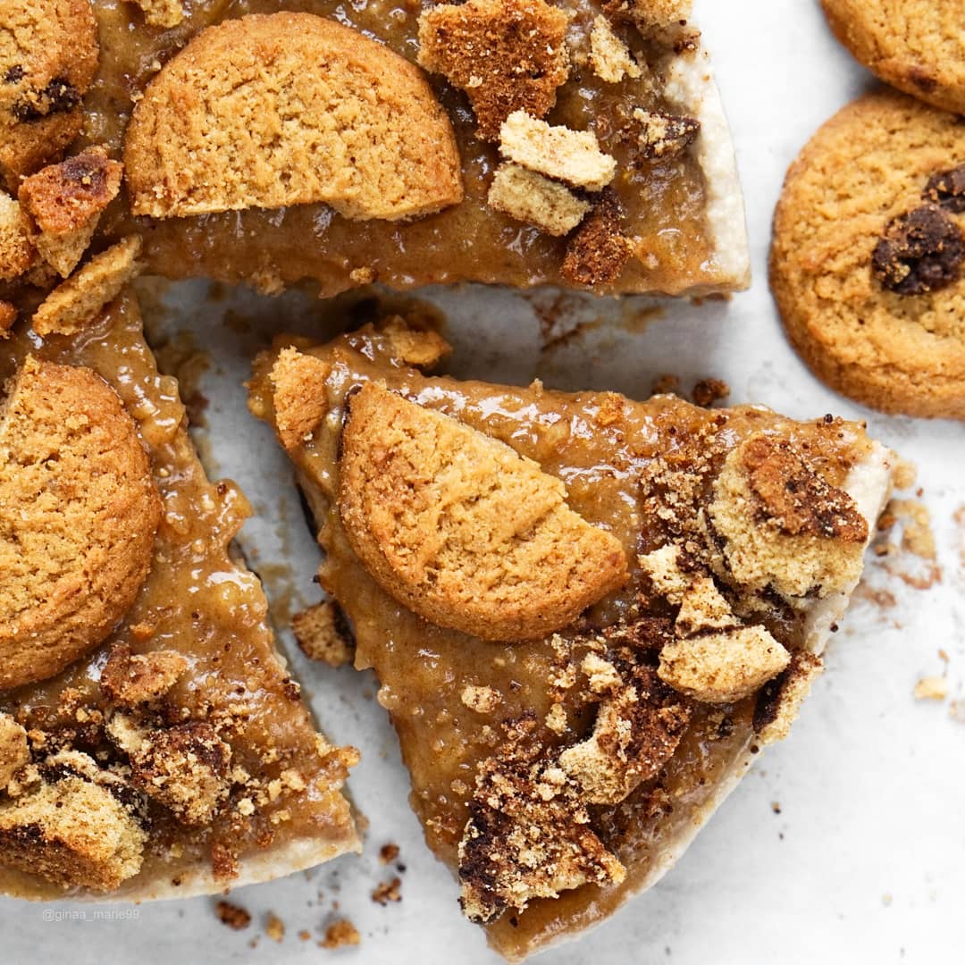 No Bake Cookie Caramel Cake