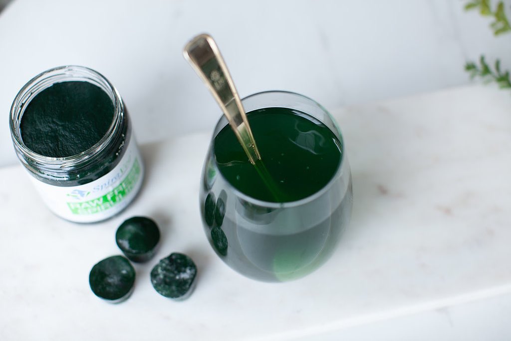 Nourishing Mocktail with SpiraVeg Fresh Spirulina