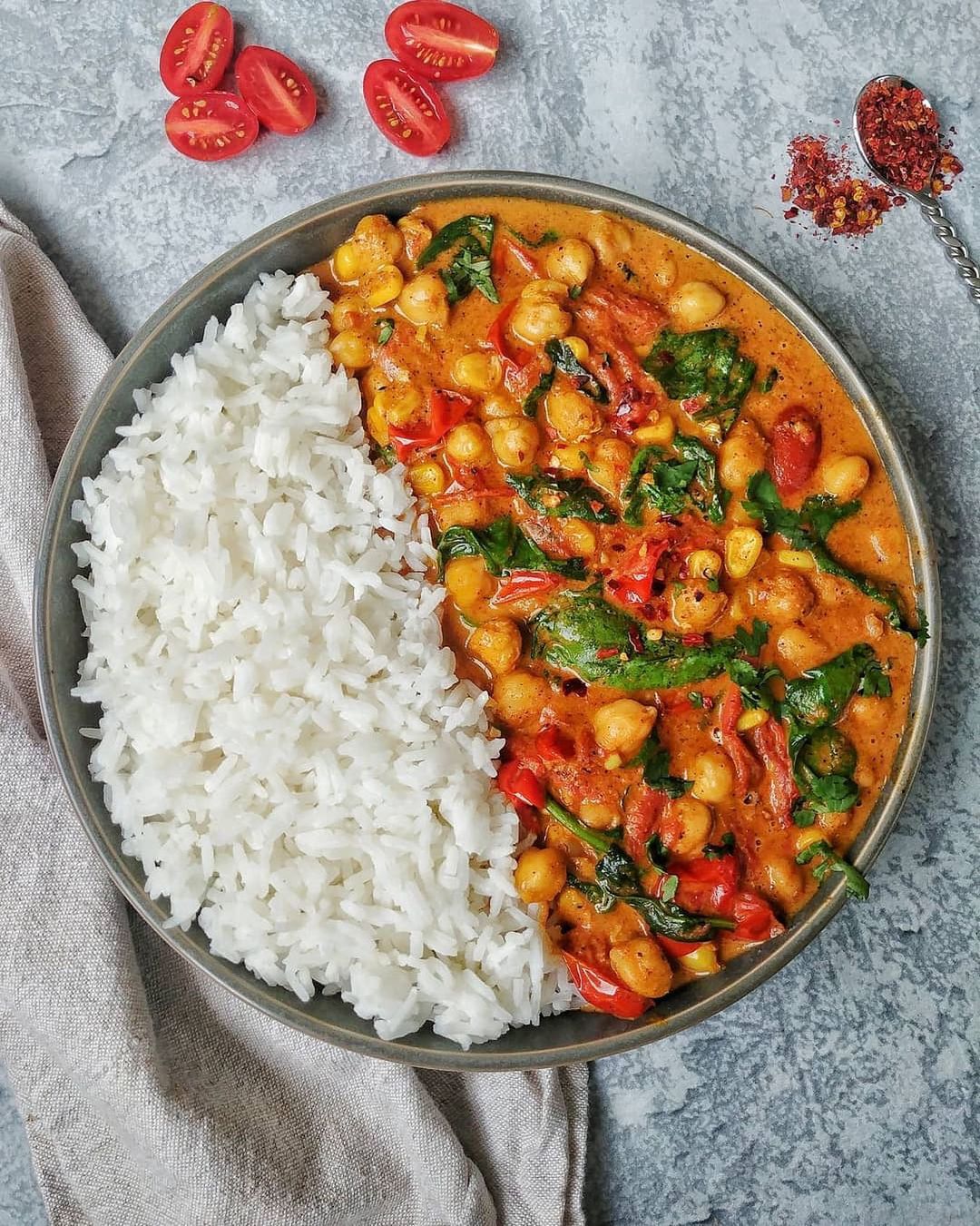 Chickpea Tomato Curry