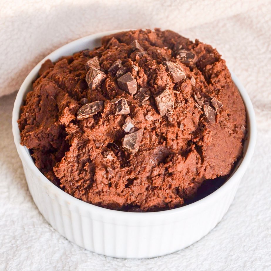 Vegan Black Bean Chocolate Cookie Dough