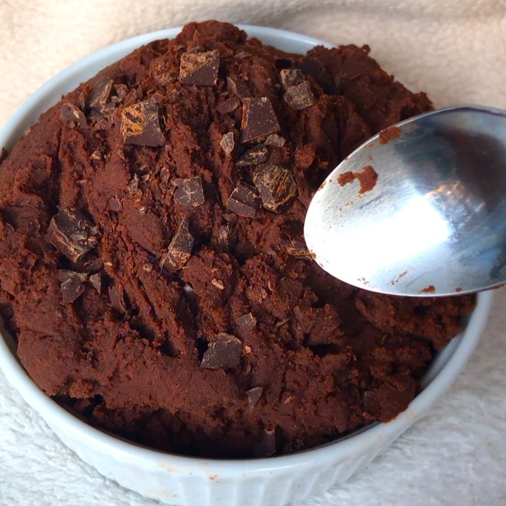 Vegan Black Bean Chocolate Cookie Dough