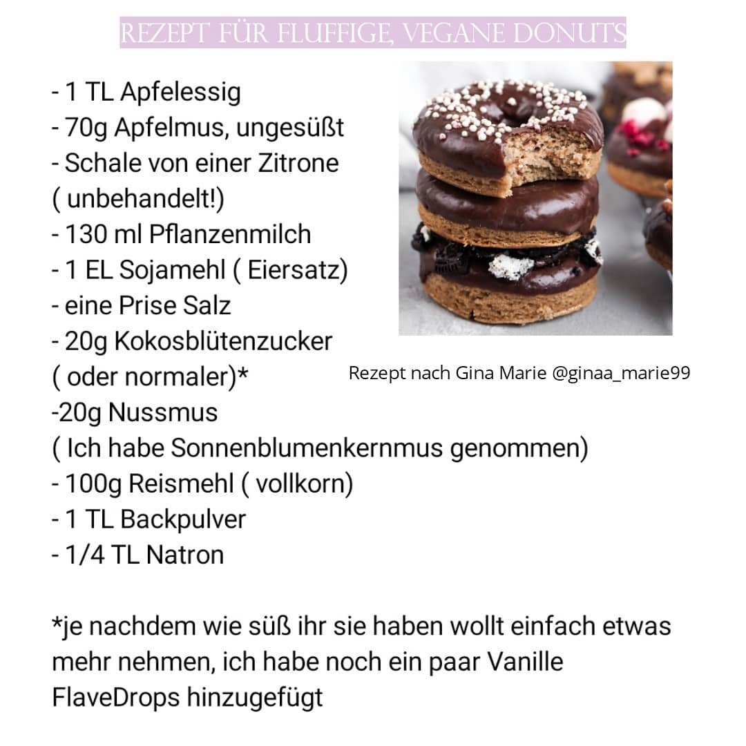 Healthy Vegan Donuts