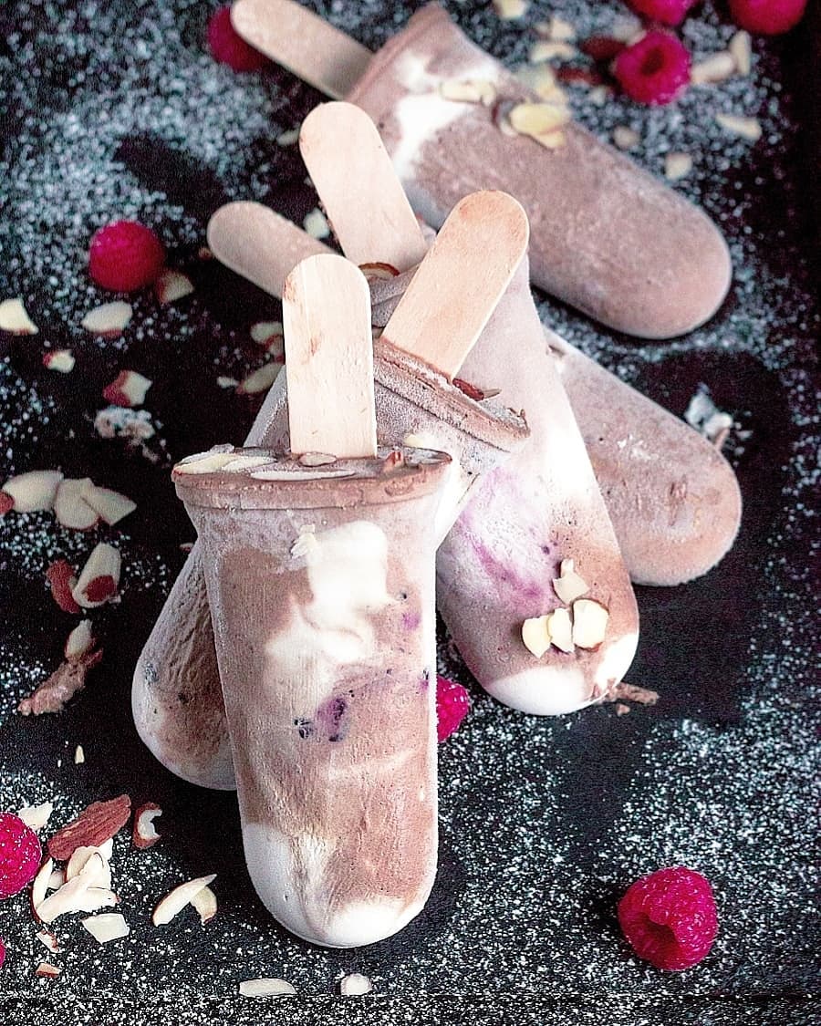 Yummy Healthy Chocolate Ice Cream Popsicles