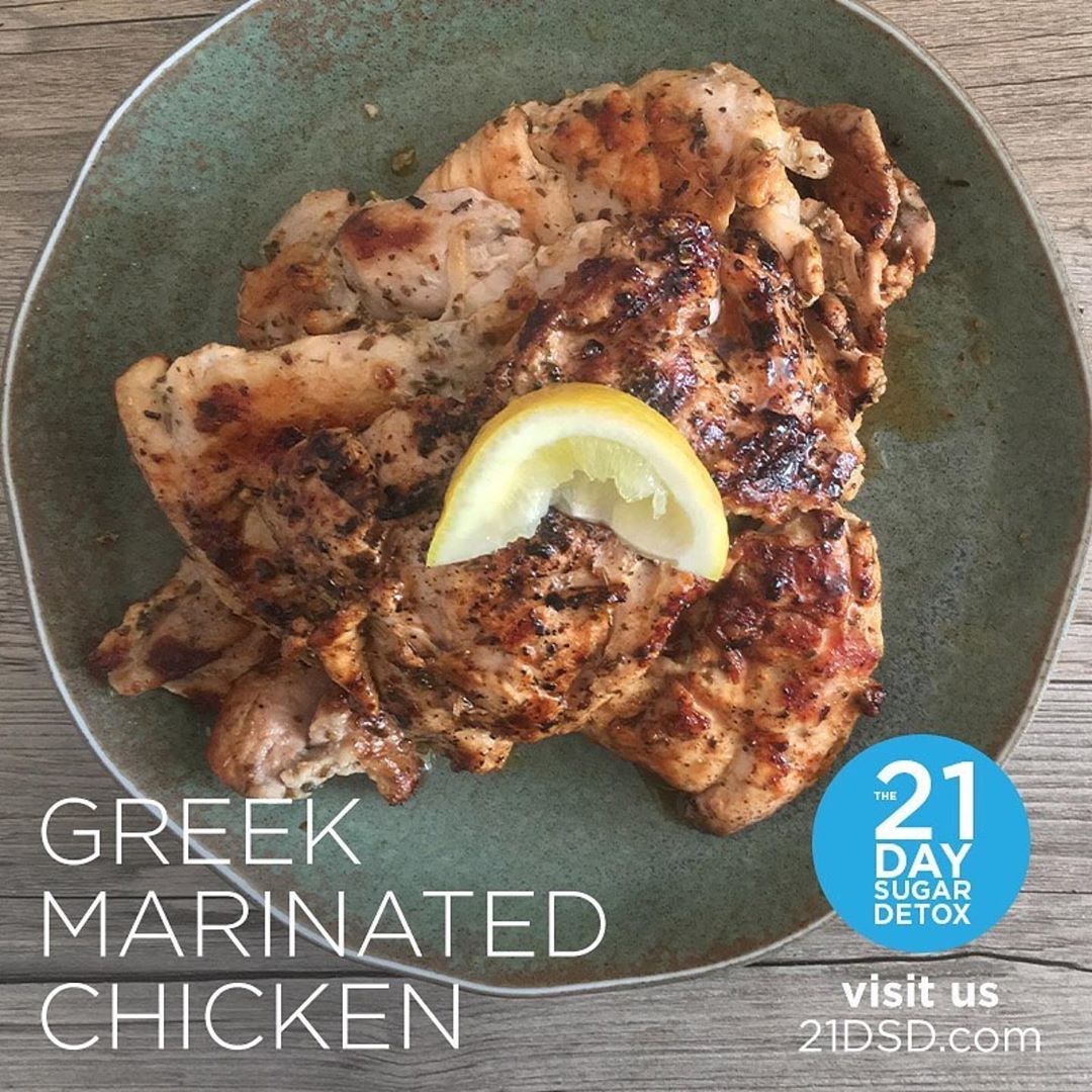 Greek Marinated Chicken with Lemon Oregano