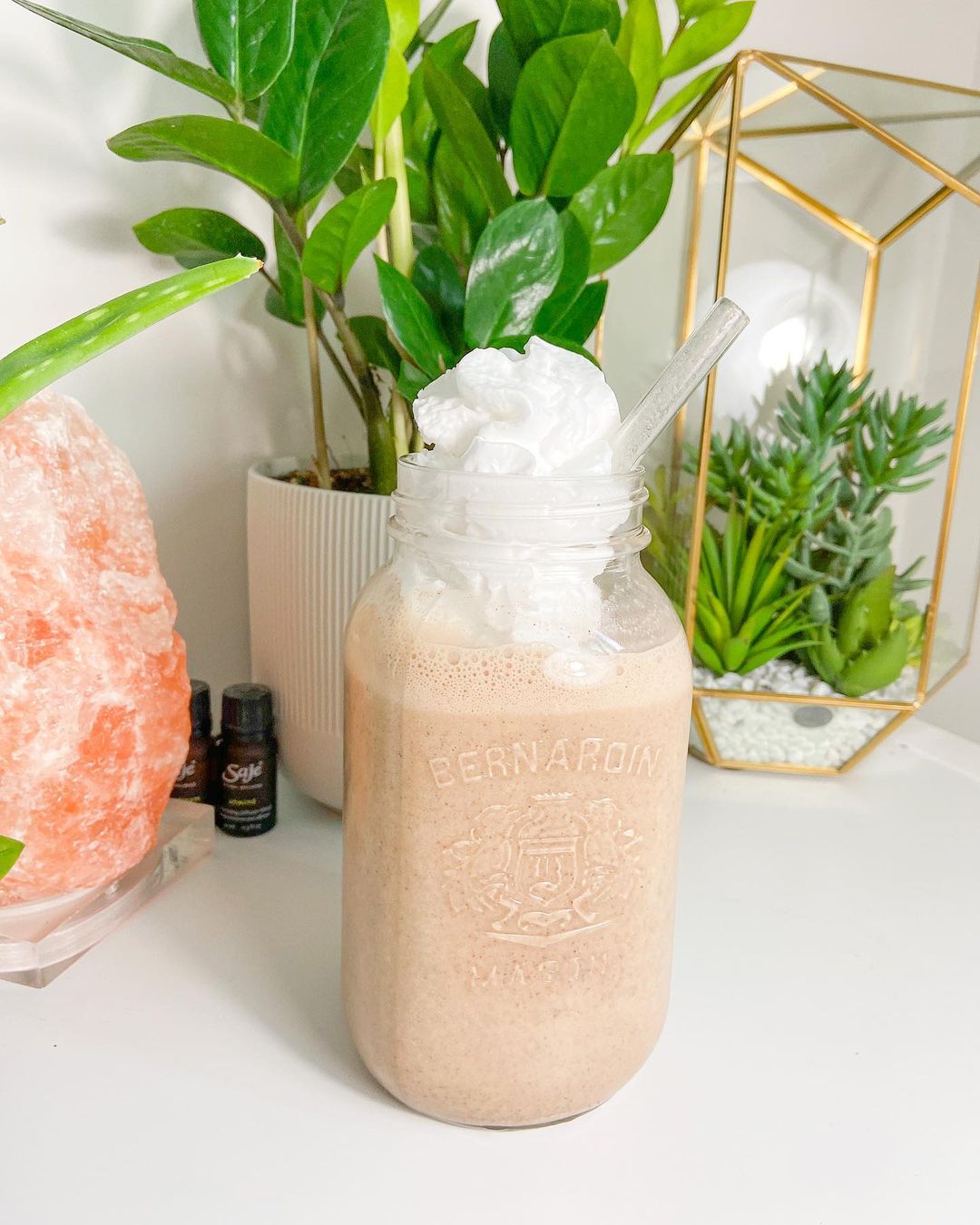 Energizing Chocolate Coffee Smoothie Boost