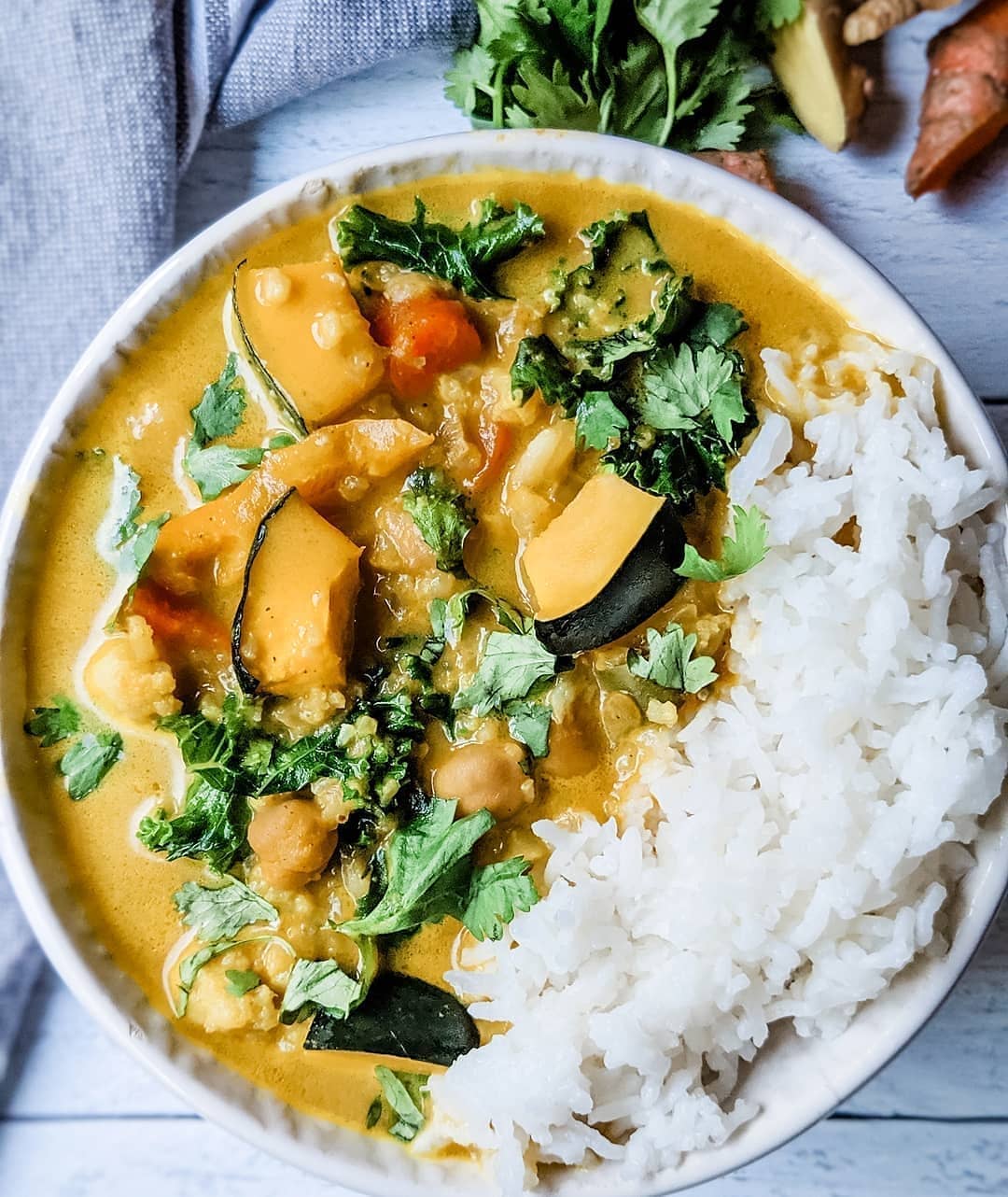 Creamy Pumpkin Coconut Curry