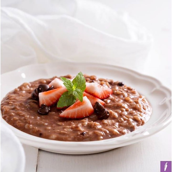 Chocolate Black Rice Pudding