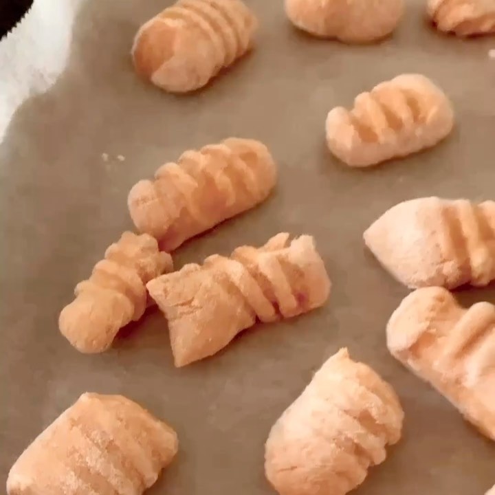 Sweet Potato Gnocchi with Tomato Sauce