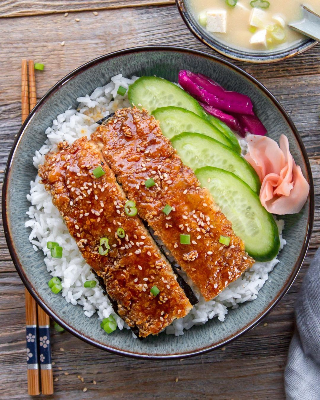 Vegan Unagi Bowl