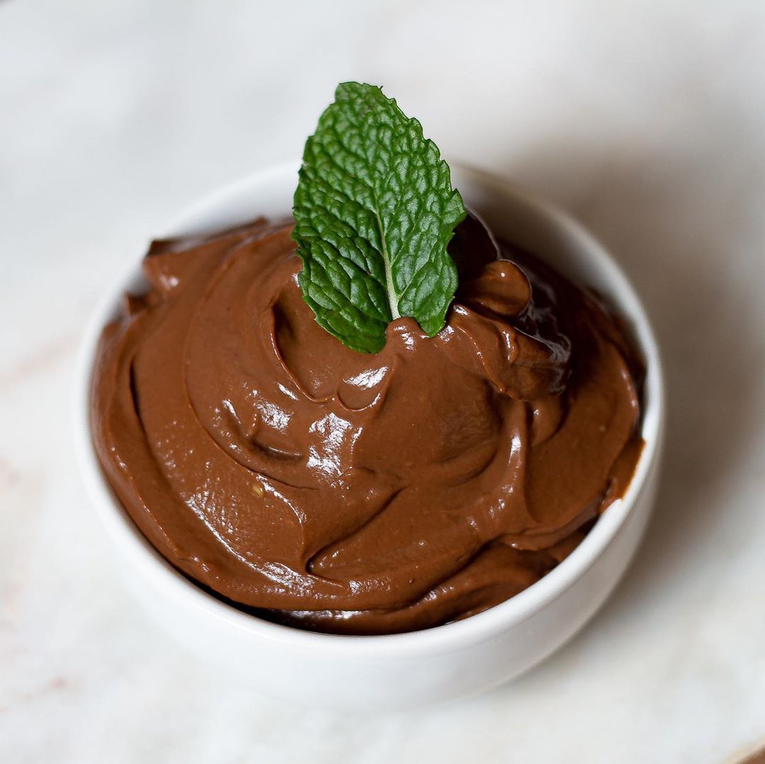 Vegan Avocado Chocolate Pudding