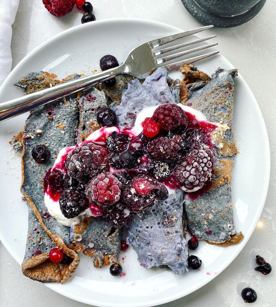 Low Carb Protein Crepes Breakfast