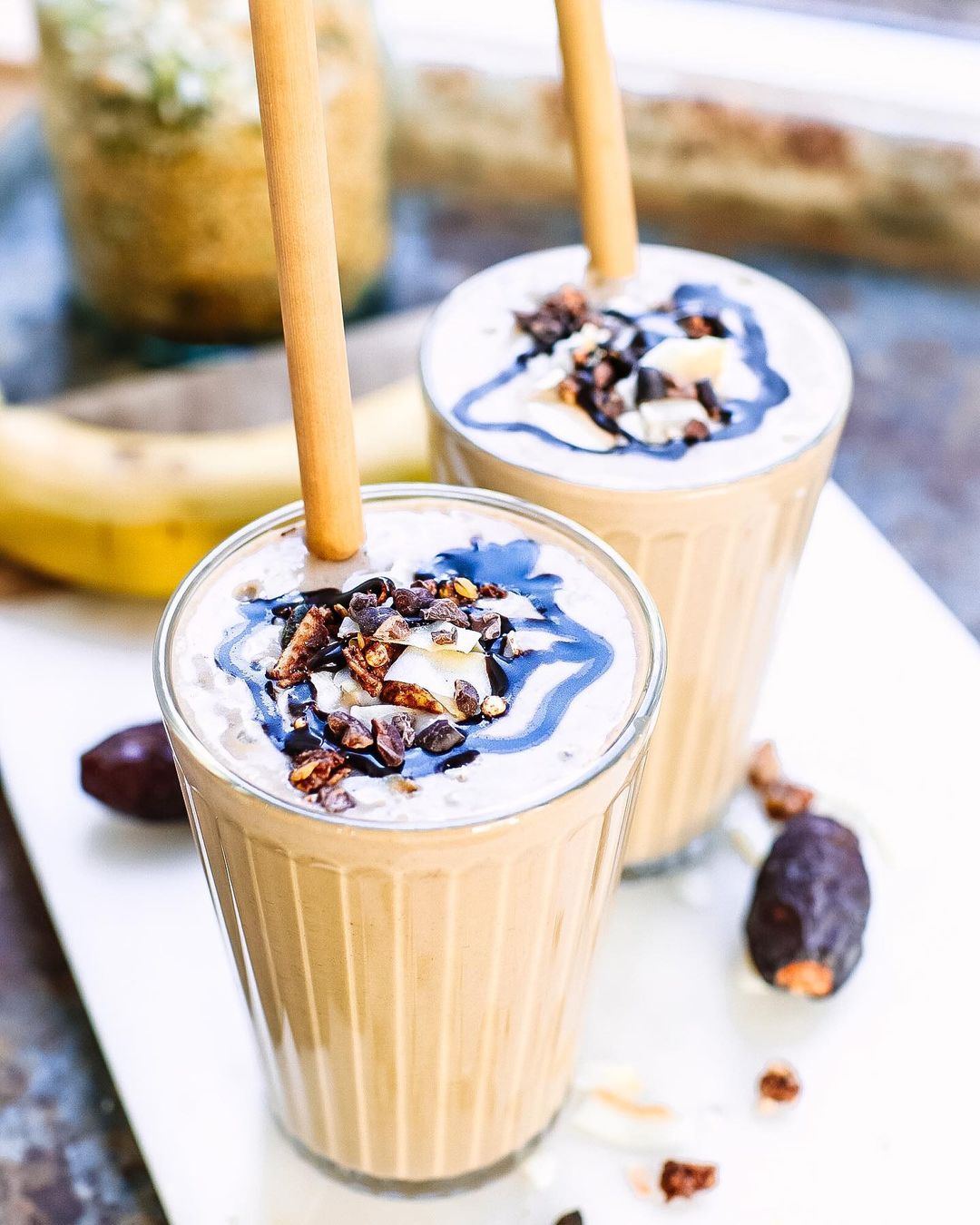 Coconut and Peanut Butter Smoothie