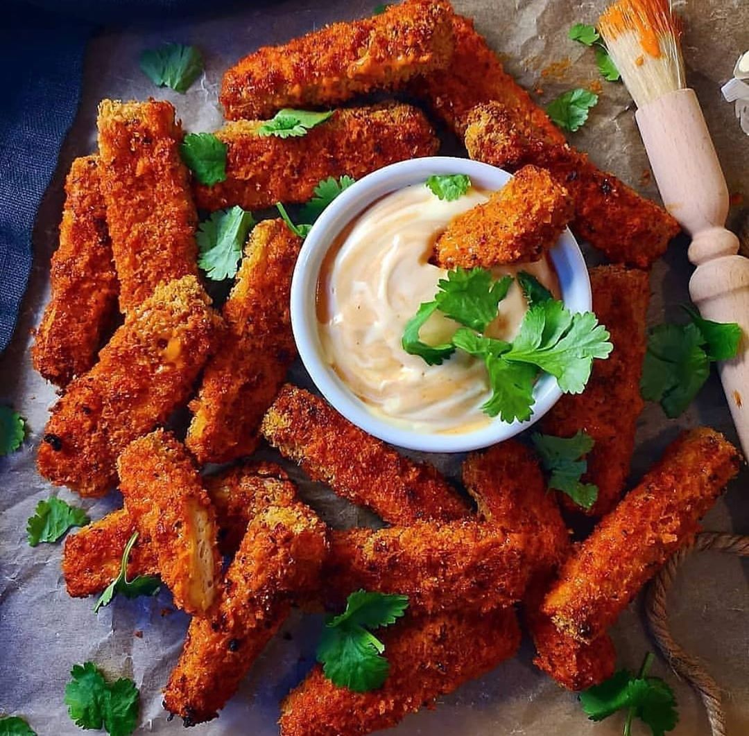 These Crispy Tofu Tenders