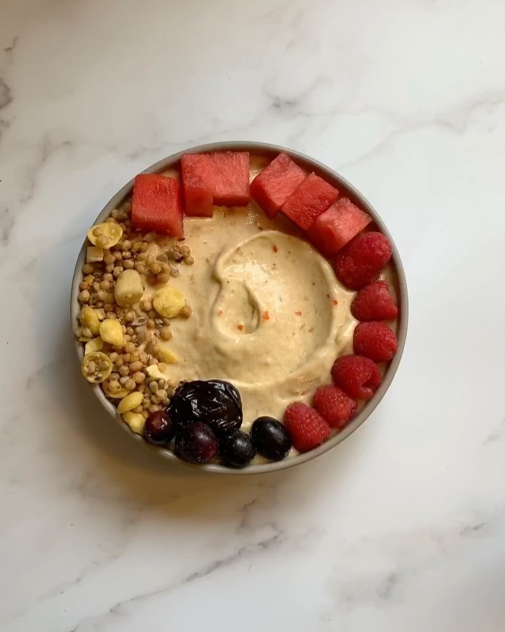 Cinnamon Spiced Persimmon Nice Cream