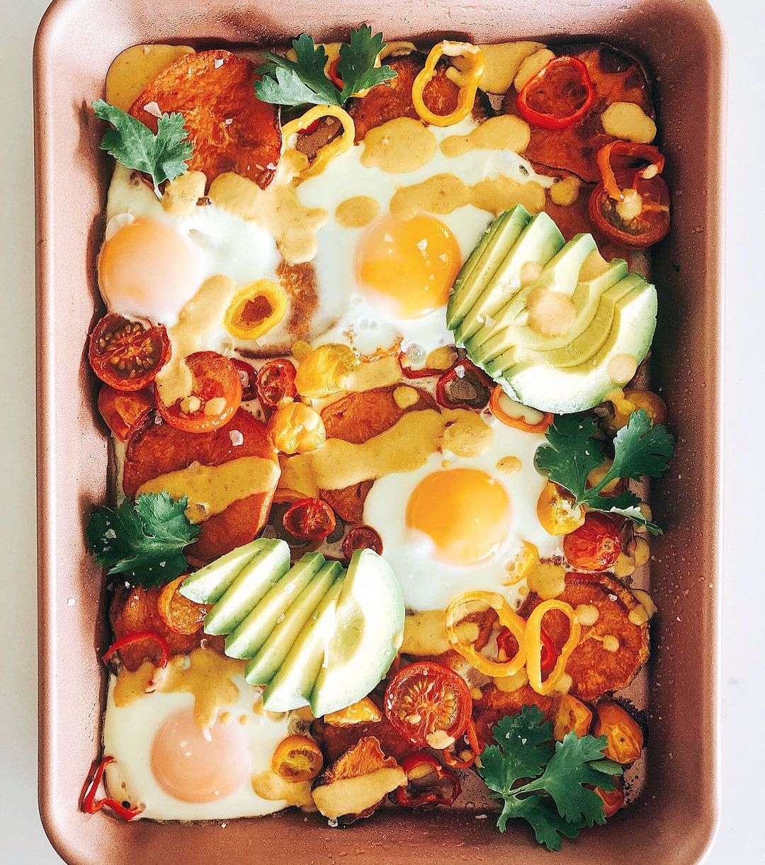 Simple Sheet Pan Brunch with Eggs and Veggies