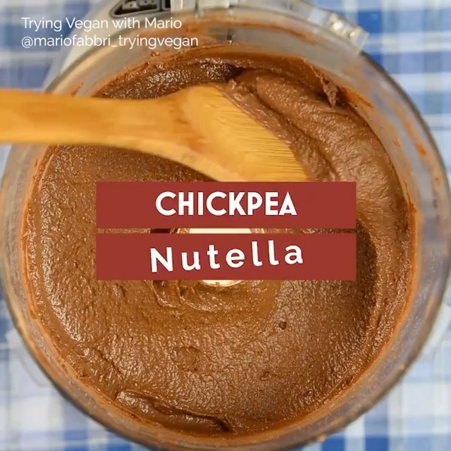 Vegan Chickpea Nutella Blend Bowl