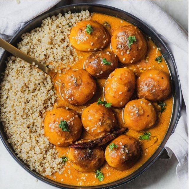Creamy Baby Potato Curry