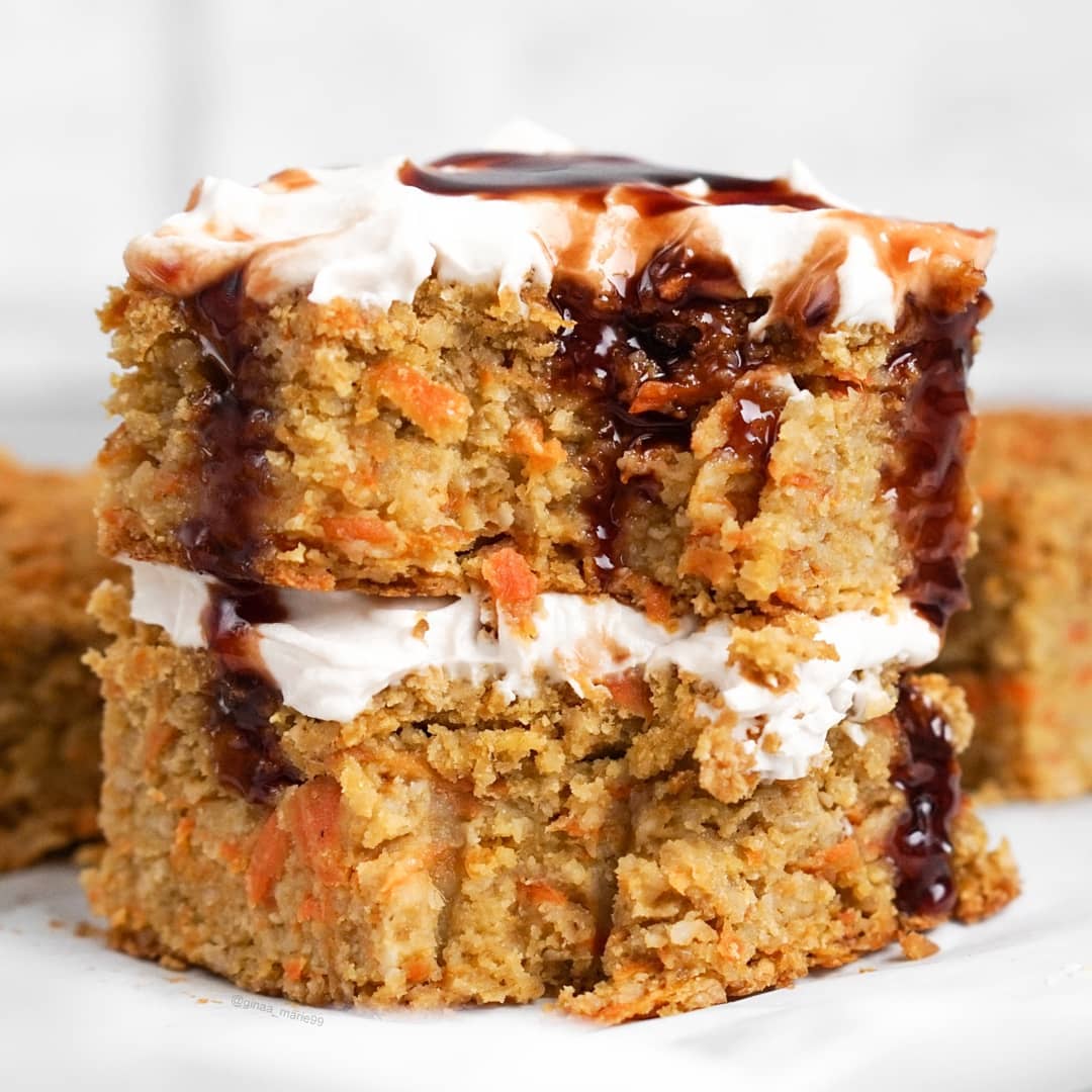 Carrot Oat Breakfast Cake