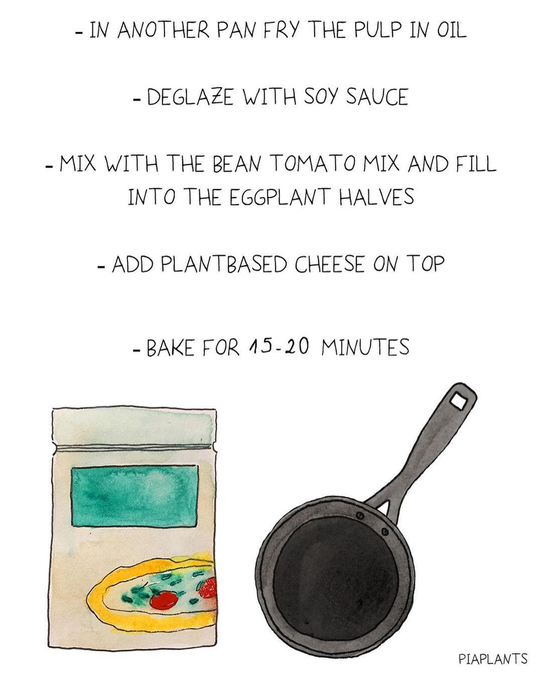 Warming Filled Eggplant