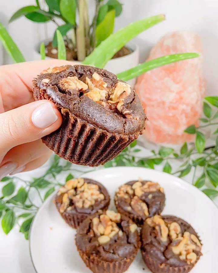 Double Chocolate Healthy Muffins