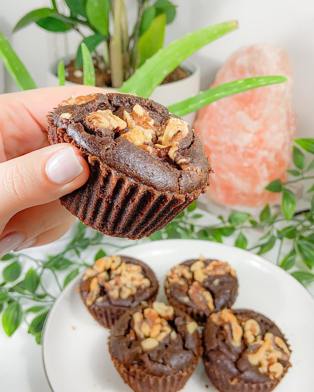 Double Chocolate Healthy Muffins