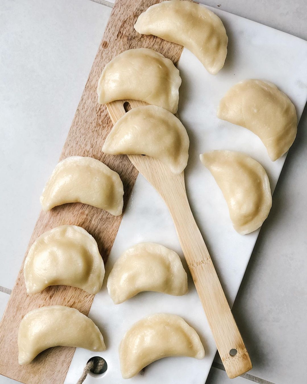 Homemade Ukrainian Perogies for Christmas Eve