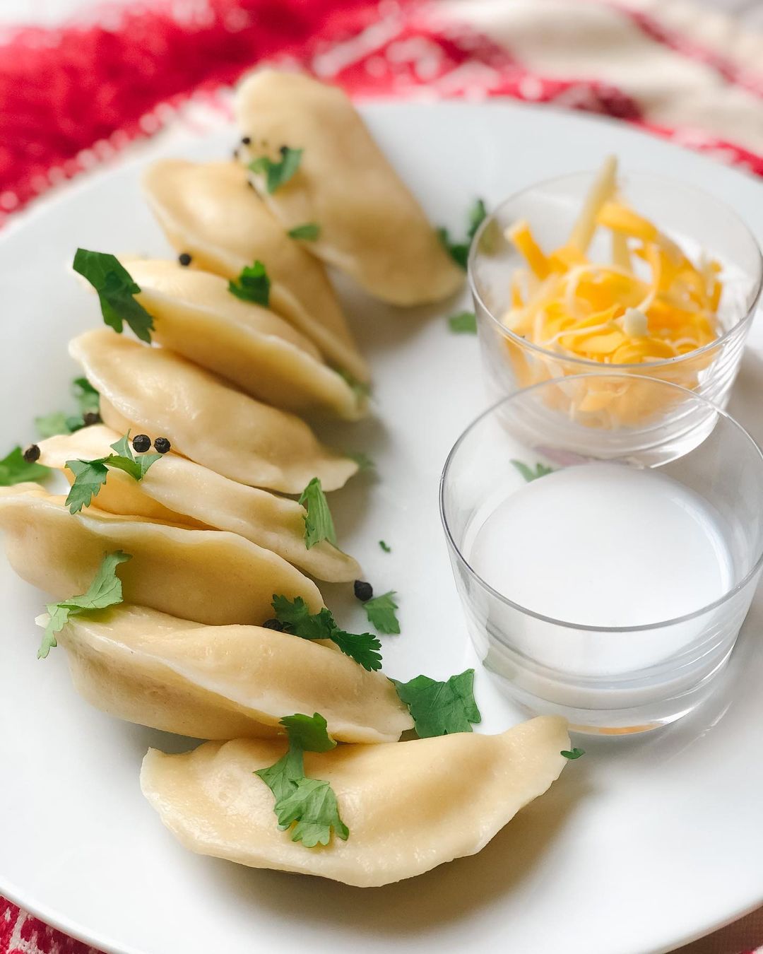 Homemade Ukrainian Perogies for Christmas Eve