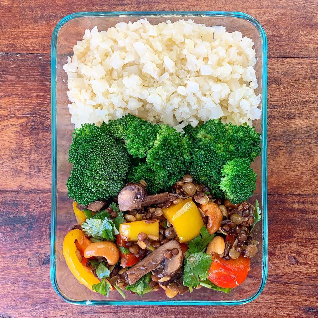 Teriyaki Lentil Vegetable Stir Fry