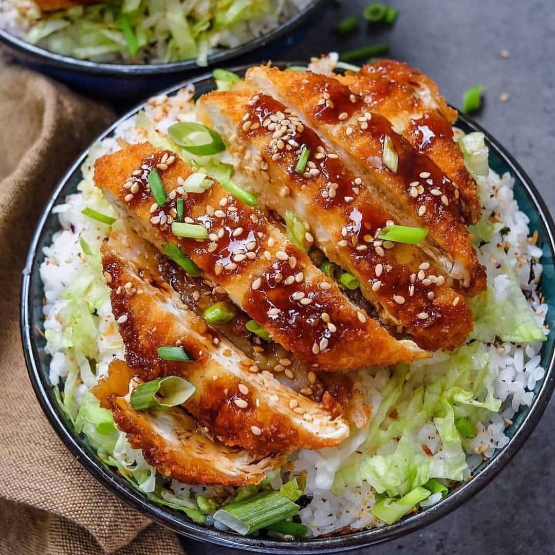 Teriyaki Katsu Rice Bowls