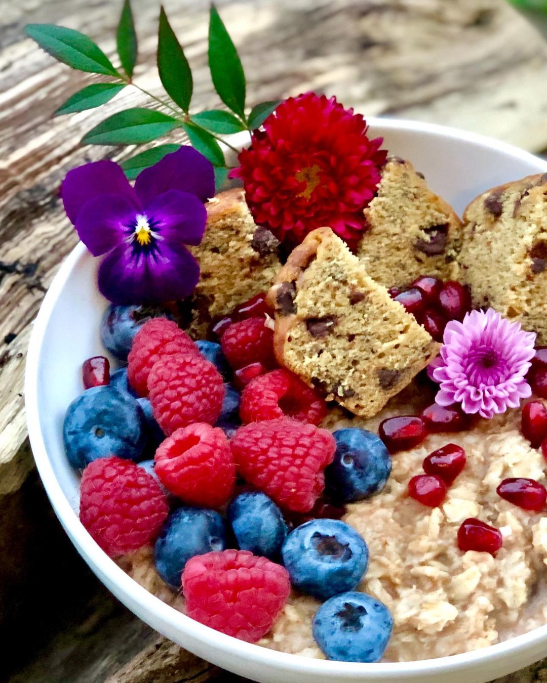 Spiced Oatmeal Breakfast Bowl