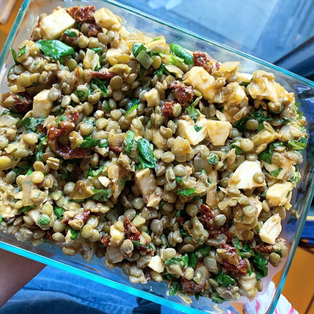 Lentil Salad with Sun Dried Tomatoes