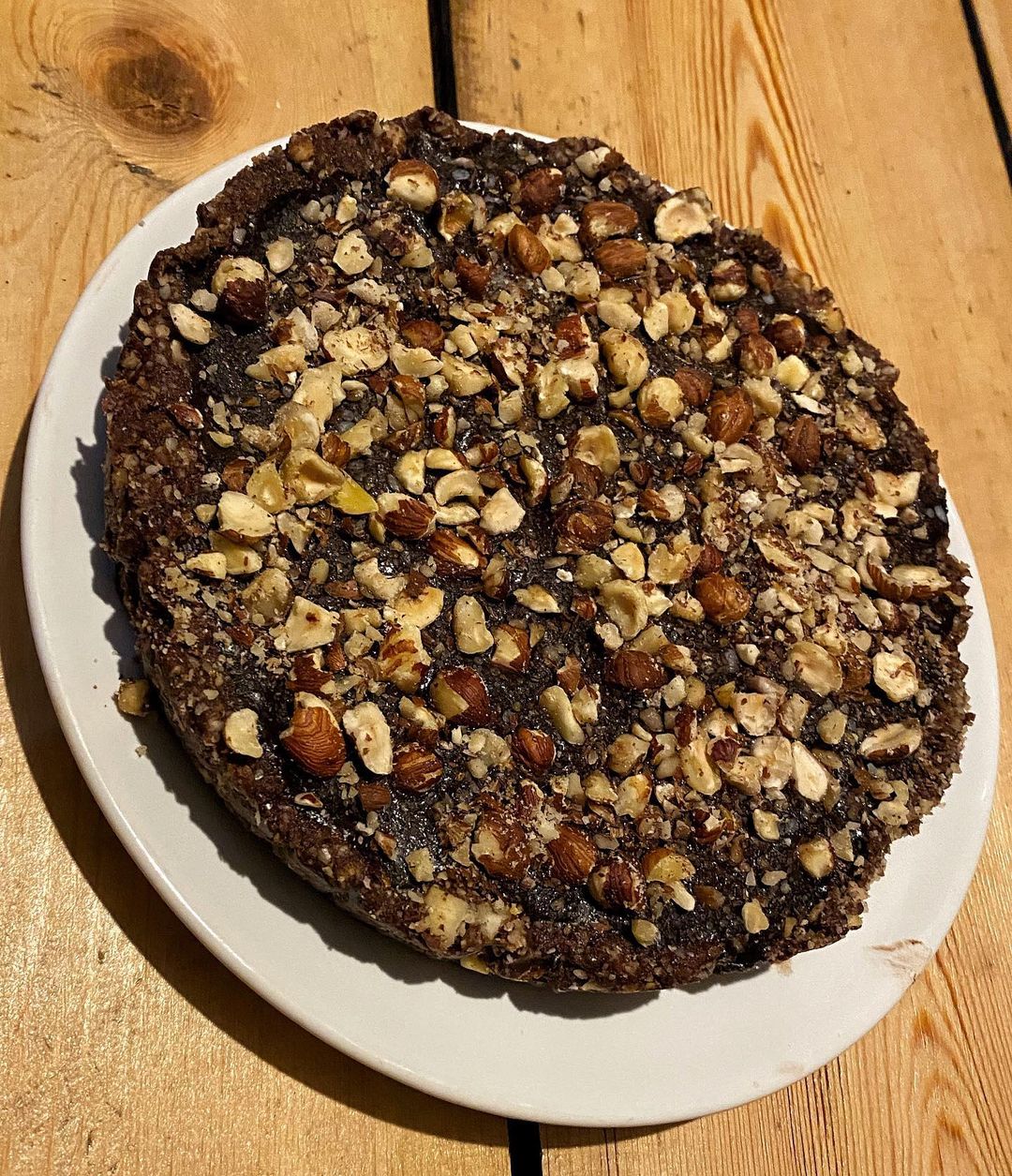 Healthy Vegan Hazelnut Brownies Treat