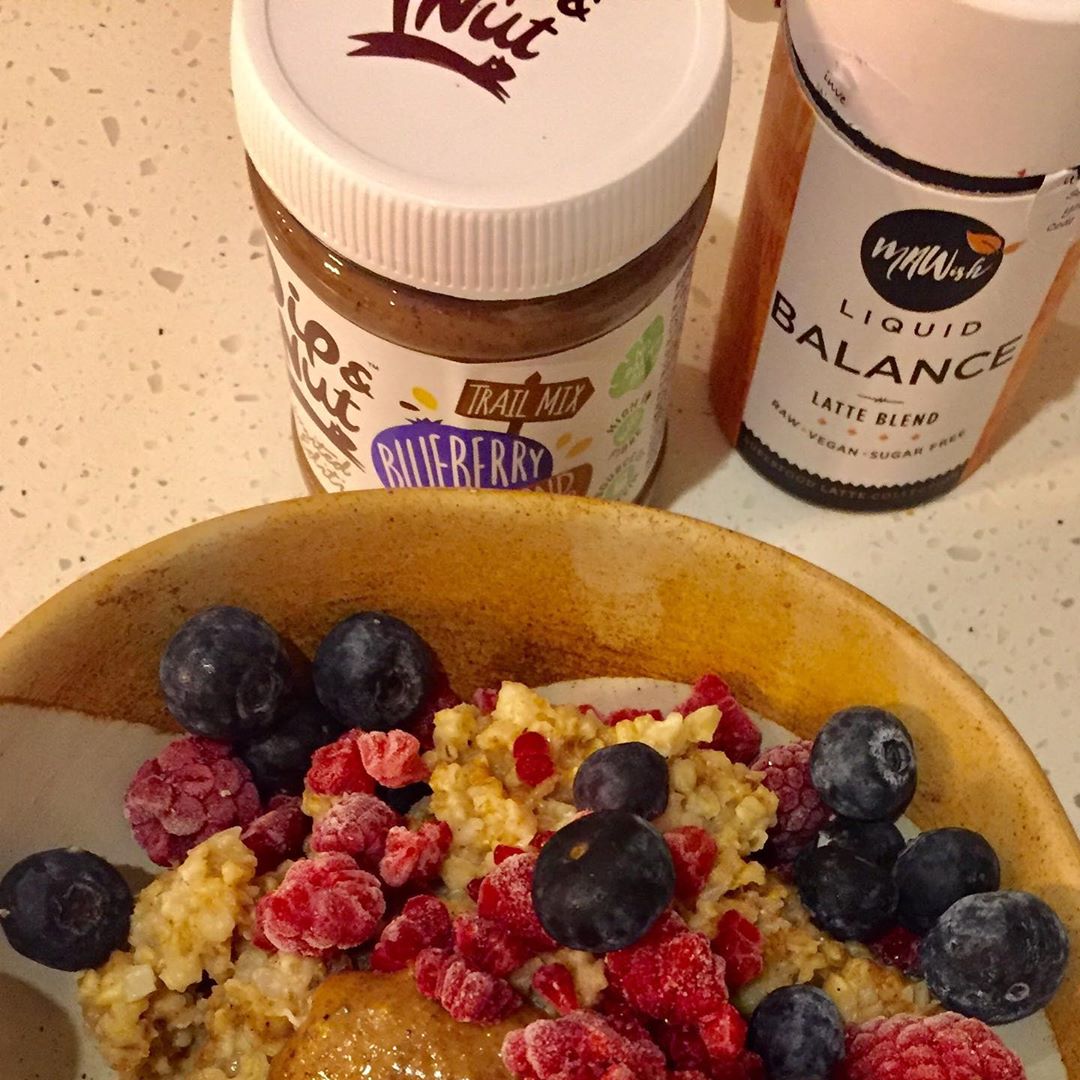 Salted Caramel Latte Oats Bowl
