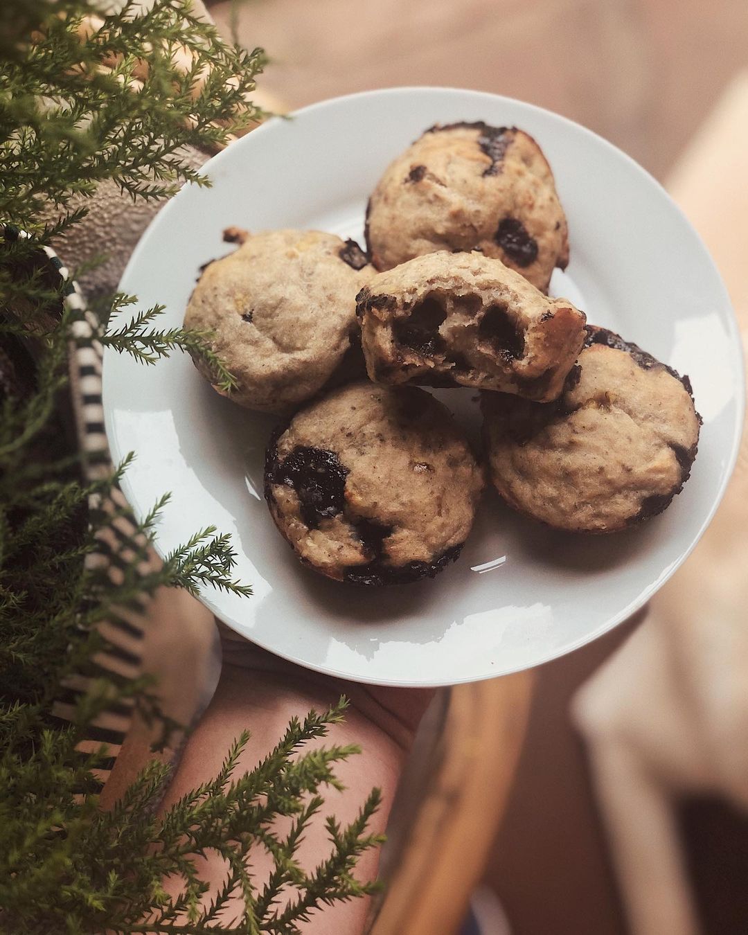 Vegan Breakfast Banana Muffins