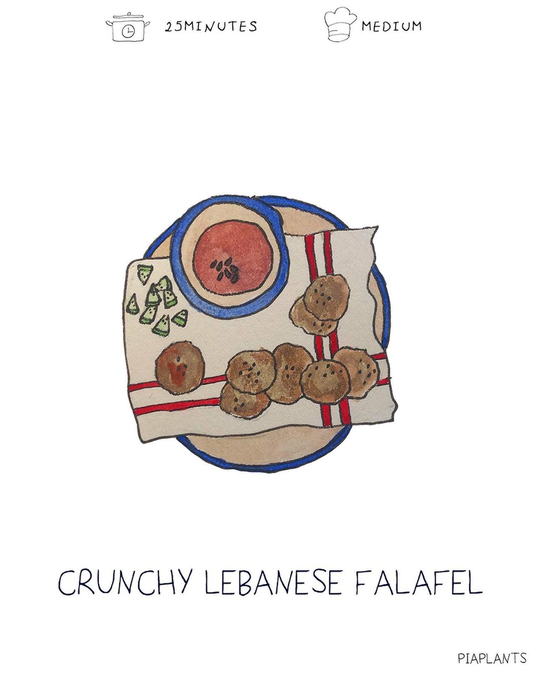 Crunchy Lebanese Falafel