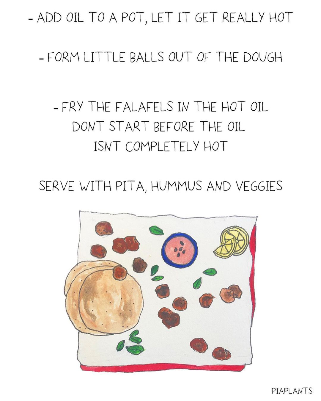 Crunchy Lebanese Falafel