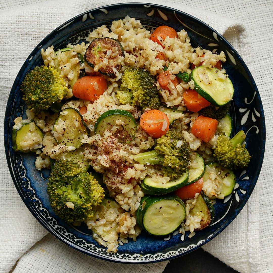 Rice with Vegetables and Sumac