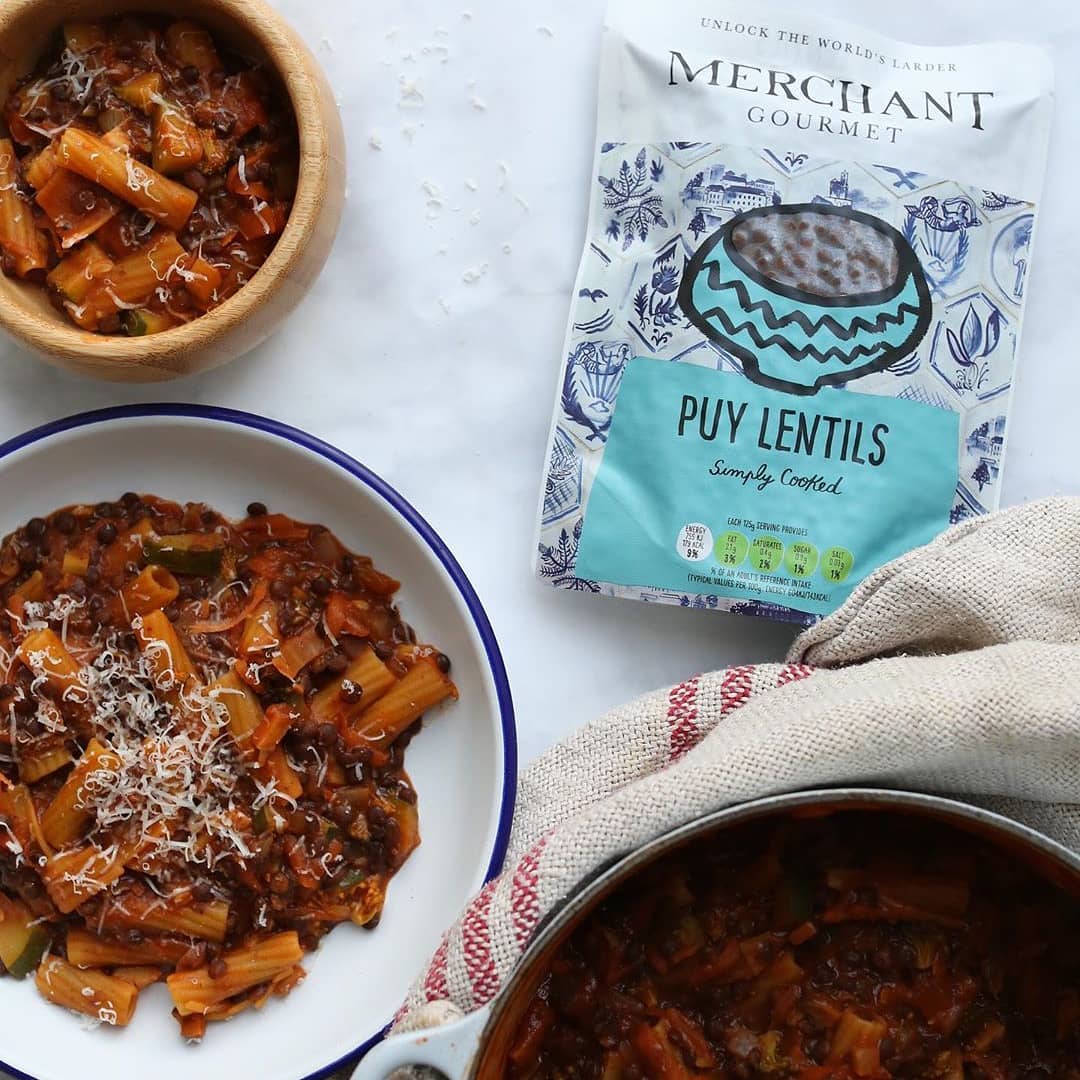 One Pot Lentil Pasta