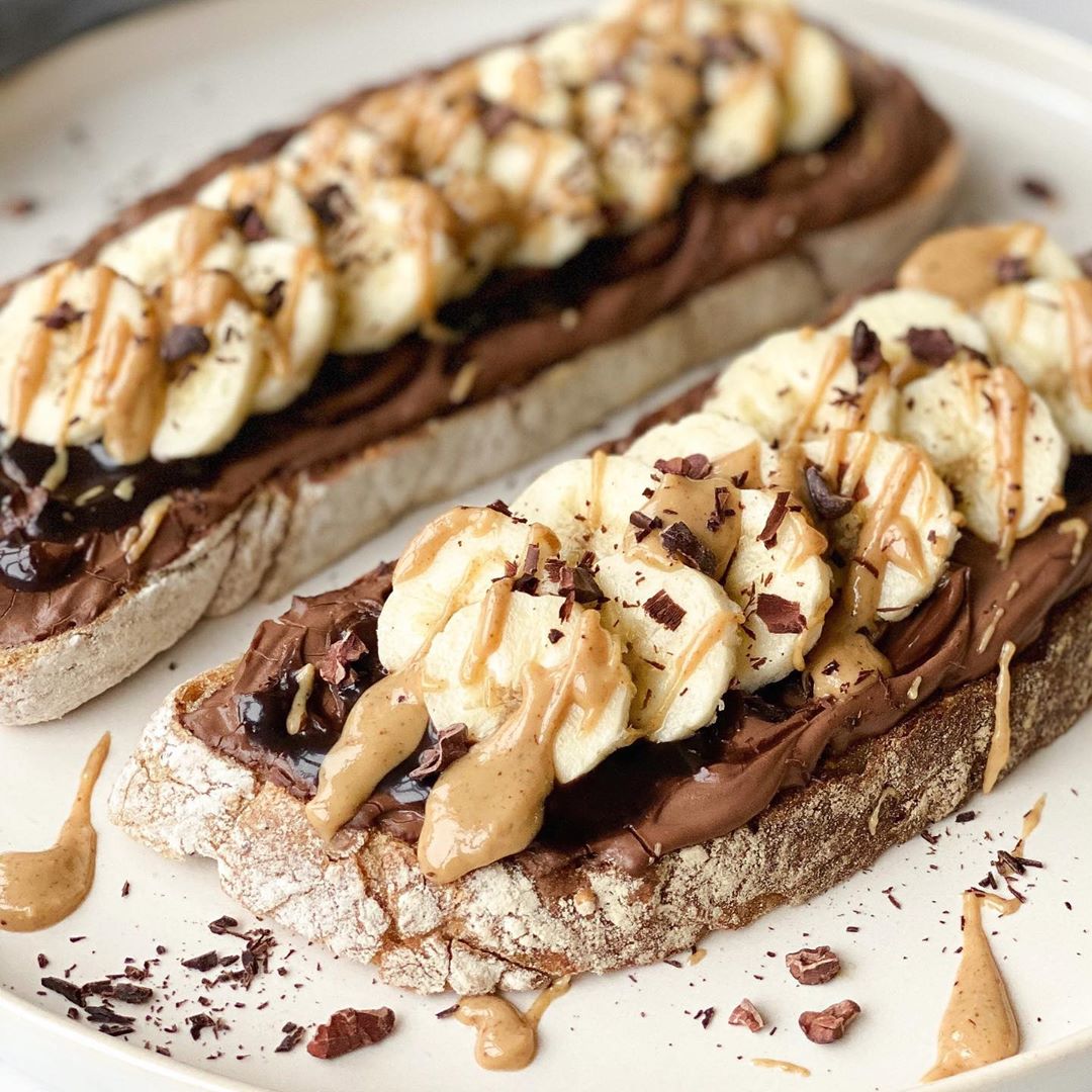 30 Second Cheat Protein Chocolate Spread on Toast