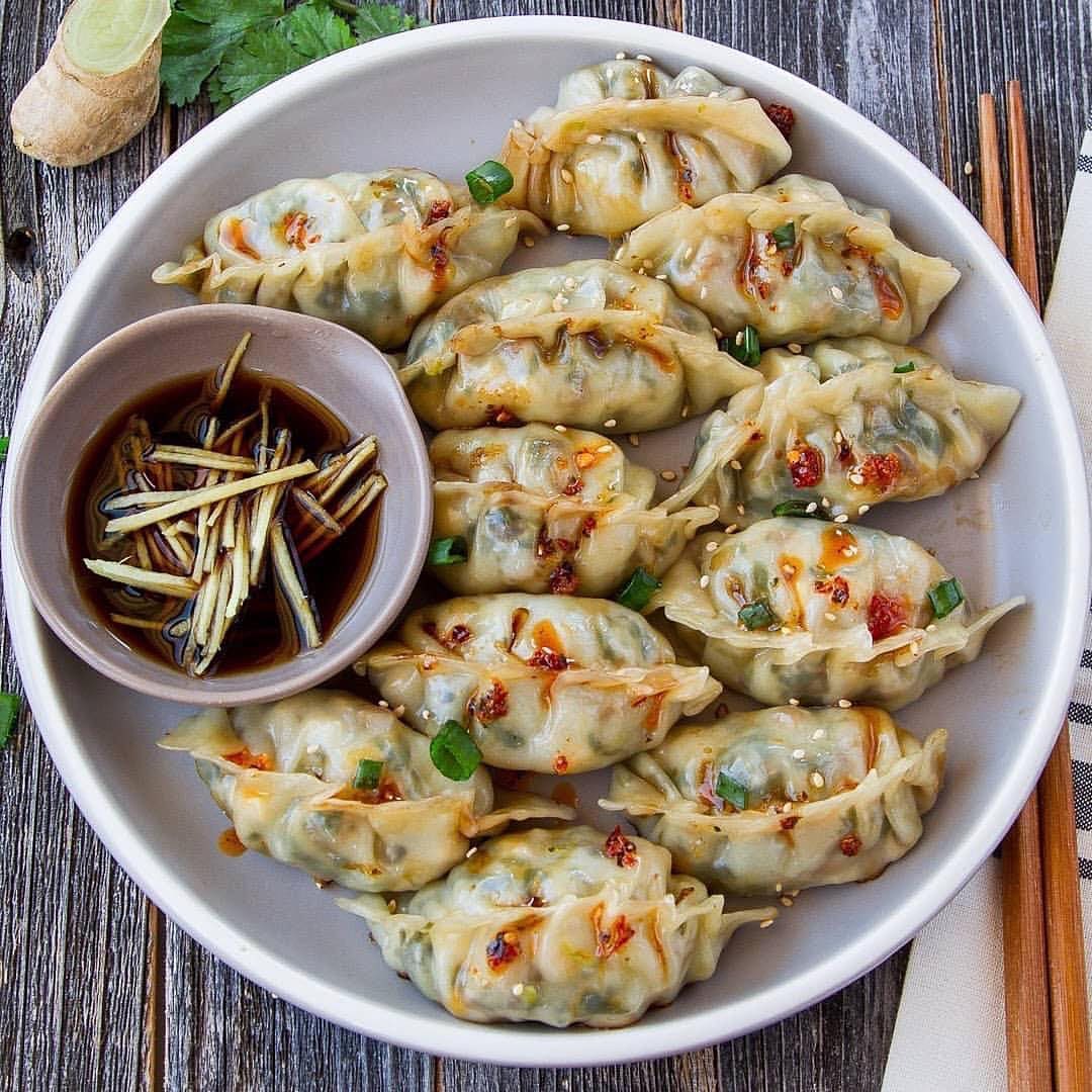 Tofu Bokchoy Potstickers