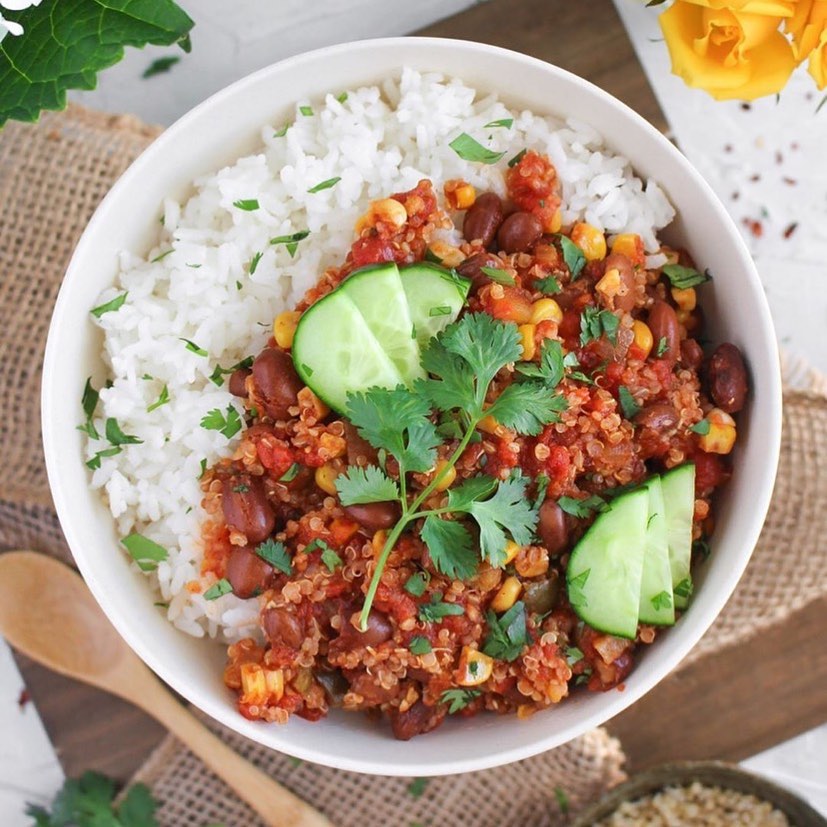 Vegan Quinoa Chipotle Chili