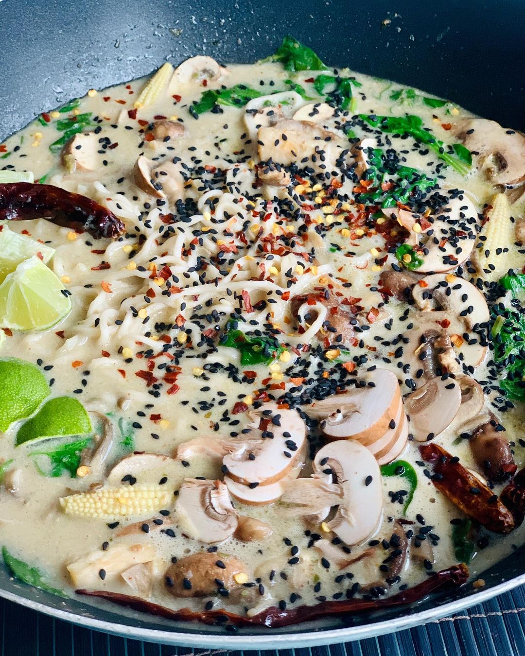 Vegan Thai Spicy Peanut Ramen