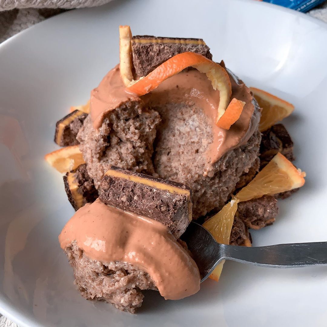 Chocolate Orange Weetabix Mug Cake