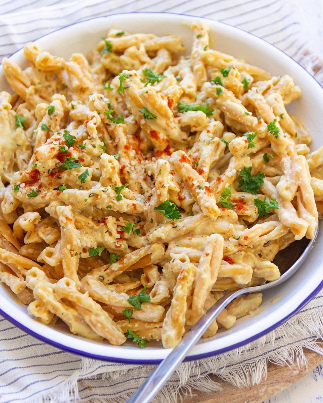 Plant-Based Mac and Cheese with Chickpea Pasta