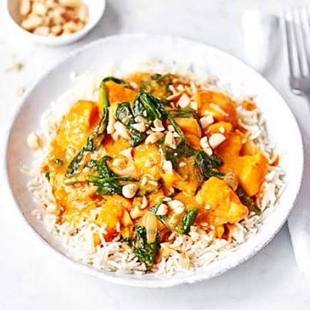 Satay Sweet Potato Curry