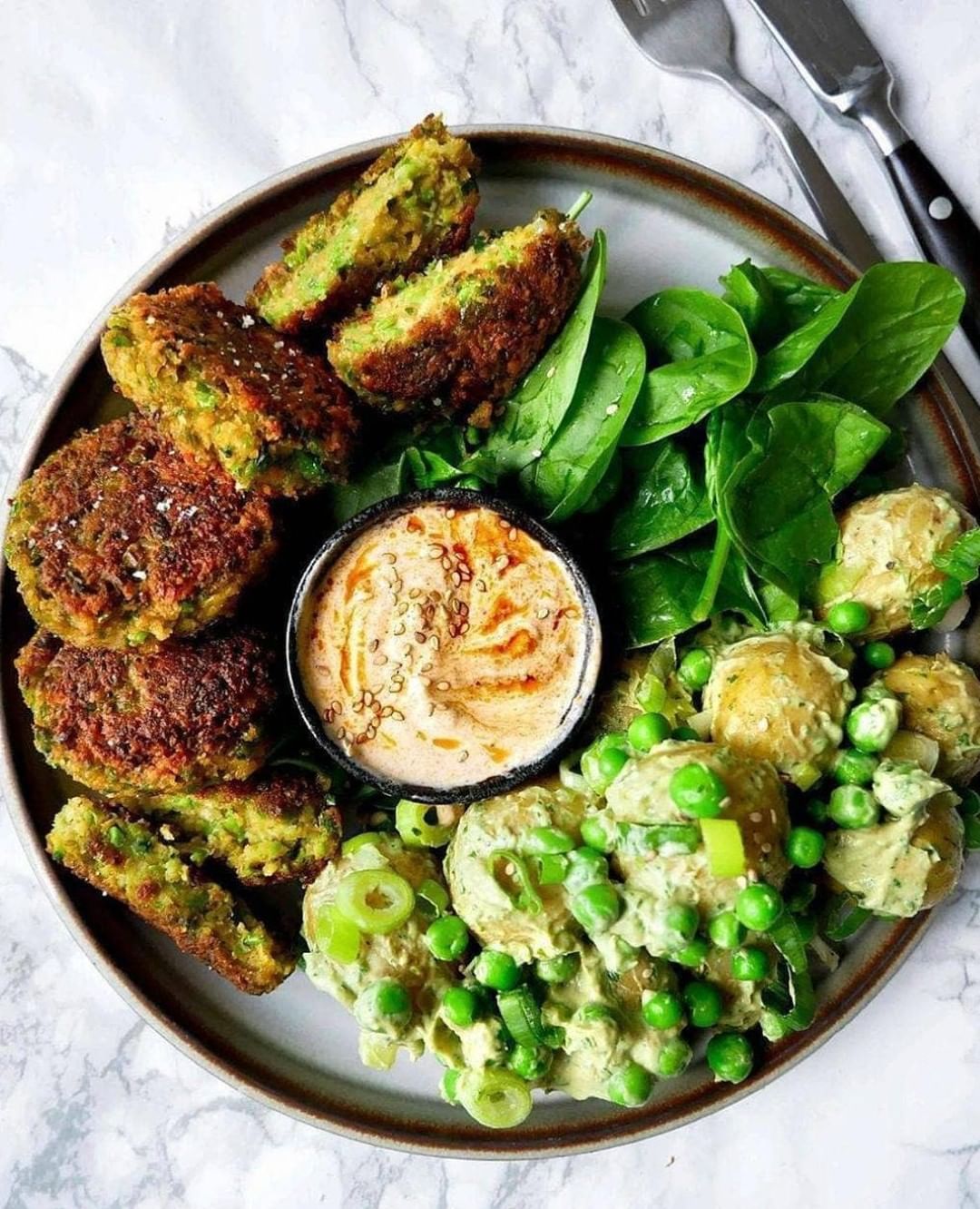 Vegan Pea Patties