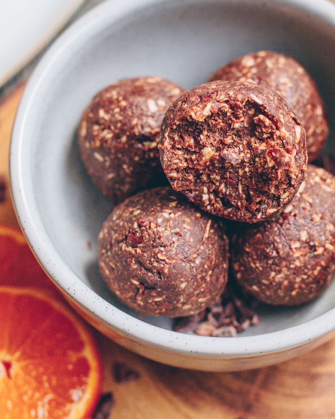 Orange Chocolate Energy Balls