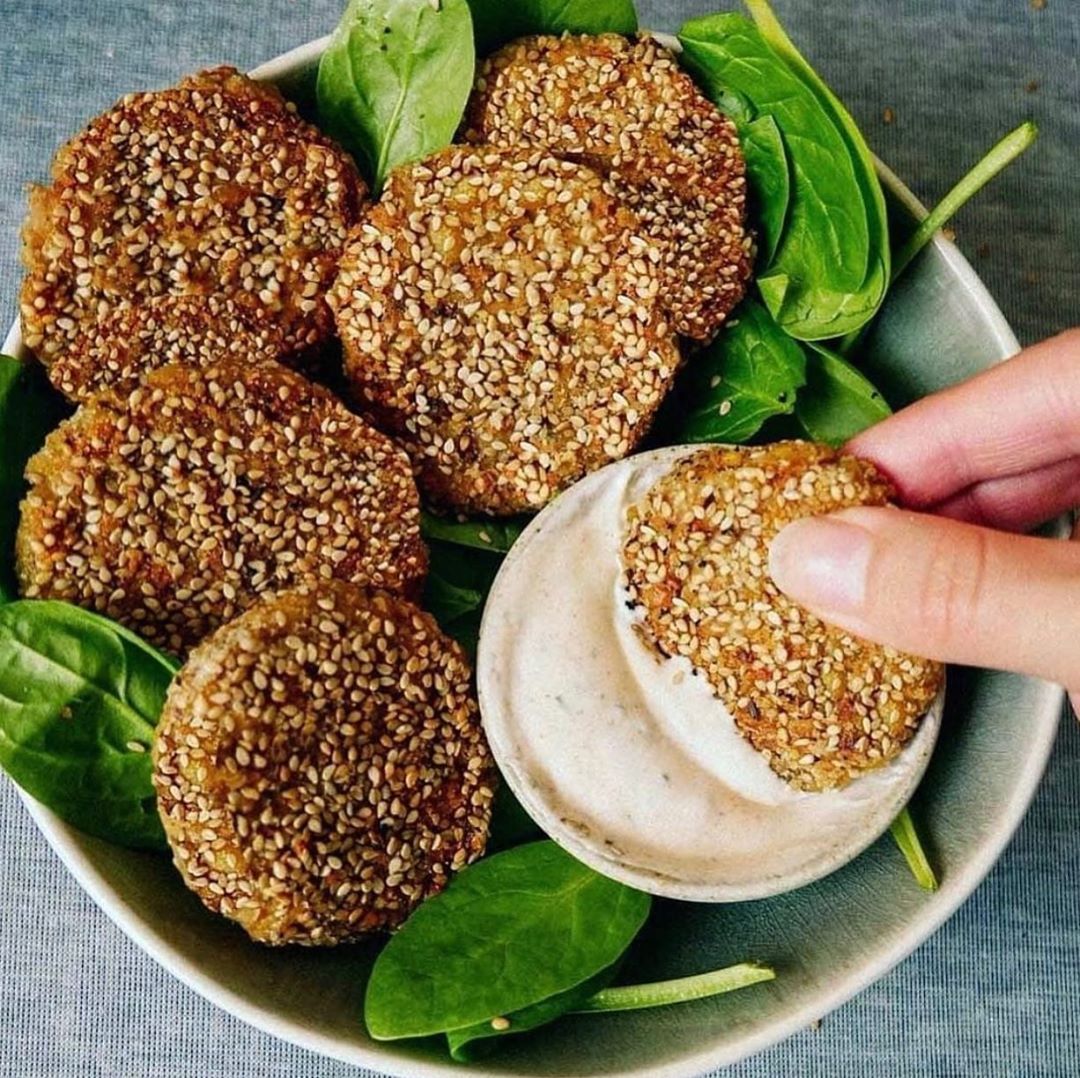 Vegan Crispy Chickpea Nuggets